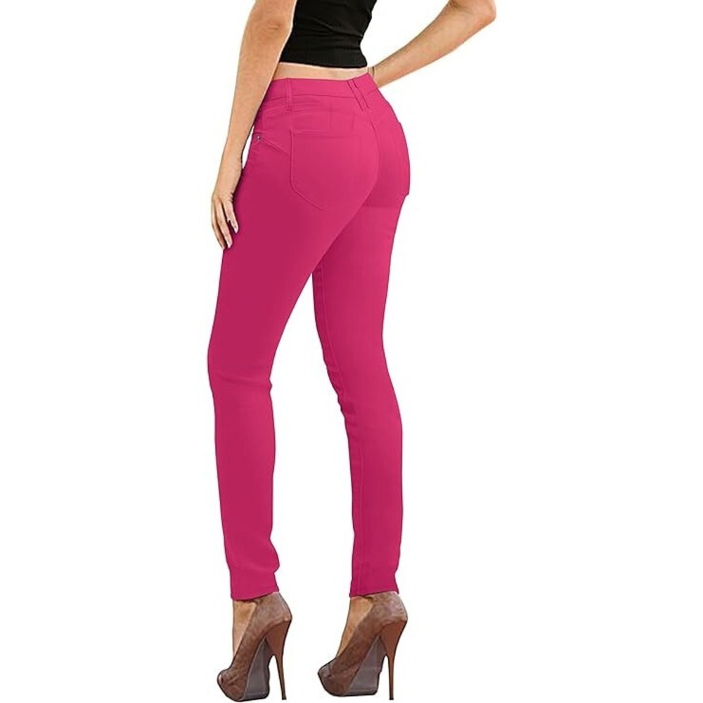 Hybrid & Company Butt Lift Super‎ Comfy Stretch Denim Skinny Yoga Jeans, 18